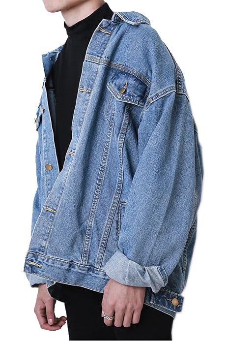 Hotmiss Men Oversize Denim Jacket 