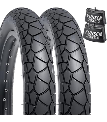 Amazon | 20インチ バイク ファットタイヤ 76-406/20x3インチ スノー