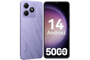 【SIMフリー＆技適認証済】Blackview Wave8C SIMフリー スマホ 4G対応 Android 14 Go搭載 日本版｜6GB RAM+64GB ROM（2TB拡張可能）｜6.56インチ大画面｜8MP+13MPデュアルカメラ｜5000m