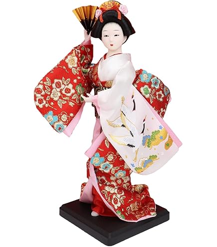 Amazon.co.jp: 日本人形 舞踊 舞妓芸者人形モデル オリエンタルドール