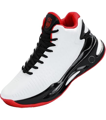 バスケットシューズ レッド/ホワイト ハイカット 楽天市場】赤