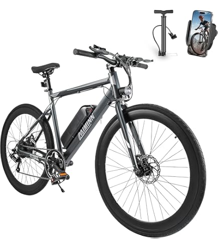 Amazon | HGL 電動アシスト自転車/クロスバイク700C・8SP HGL-7008SA