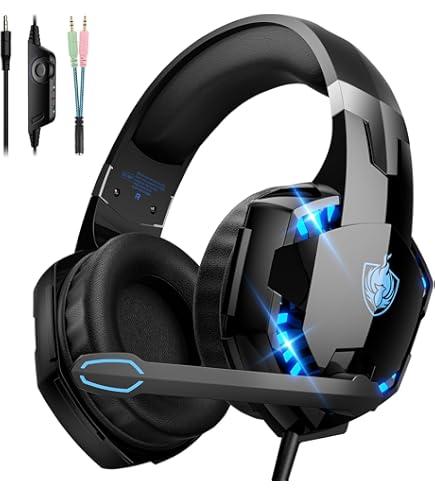 専用電気競ヘッドセットG2000ヘッドホン式ゲームヘッドホンpcケーブル Amazon.co.jp: ARKARTECH G2000 ゲーミング ヘッドセット