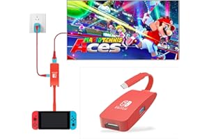 GOPALA Switch Dock, 4K@60Hz HDMI Switch Docking Station Portable TV Dock for Nintendo Switch Charging Dock, Type C to HDMI TV