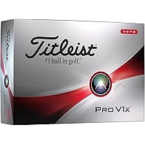 Amazon | Titleist Pro V1x High Numbers 1 Dozen Golf Balls