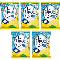 Amazon.co.jp: 名糖産業 つぶ塩レモンキャンディ 47g×5袋 : 食品