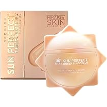 Amazon.co.jp: Hikari Premium Sun Perfect Tinted Sunscreen Spf 50