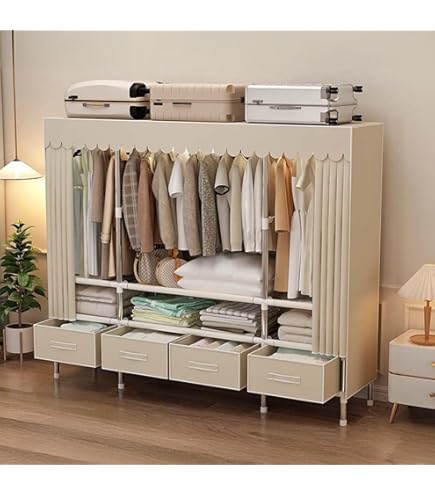Amazon｜YHPBDZW ワードローブ クローゼット 洋服ダンス クローゼット