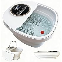 Amazon | Rozeta 折りたたみフットバス 足湯器 保温・加熱機能付き