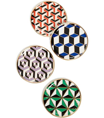 Amazon｜Jonathan Adler Sorrento 長方形小物トレイ ブルー｜トレイ