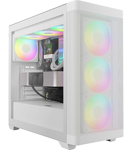 Amazon.co.jp: GAMDIAS TALOS E3 MESH WH ゲーム PC ケース ミッド