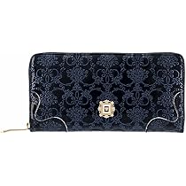 ANNA SUI アナスイ 長財布 ルーミー ネイビー　ラウンドファスナー Amazon | [アナスイ] 長財布 310490 ルーミー ANNASUI アナスイ