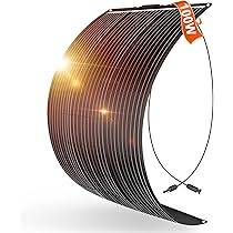 Amazon | DOKIO ソーラーパネル 100W proフレキシブル 18V 単結晶 超軽 