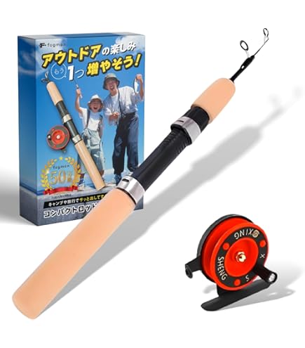 Amazon.co.jp: ソリッド わかさぎセット90 ワカサギ竿&リール