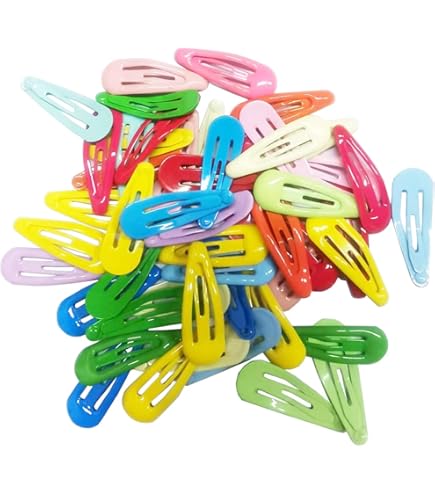 Amazon | Hihomi 人形用 ドール用 2cm ミニ ヘアクリップ 金属