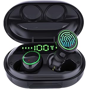 【2020 進化版 Bluetooth5.0】ワイヤレス Bluetooth イヤホン 6Dステレオサウンド ハンズフリ…