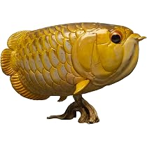 Amazon.co.jp: 【動物の惑星】アジアアロワナ（過背金龍）フィギュア