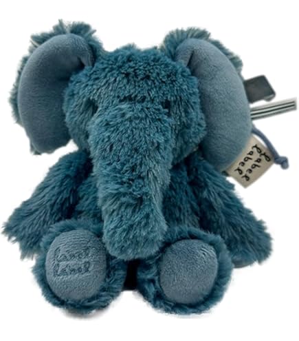 Amazon.co.jp: ゾウのぬいぐるみ,赤ちゃんのための象のおもちゃ | 灰色