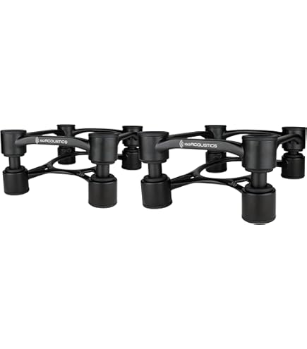 isoAcoustics iso200 スピーカースタンド ブラック Amazon | ISO ACOUSTICS ISO-200 スピーカースタンド ペアセット | ISO