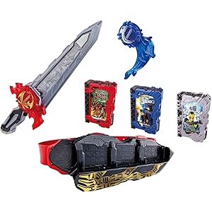 【amazon.co.jp限定】仮面ライダーセイバー 変身ベルト DX聖剣ソードライバー&水勢剣流水エンブレム&ライオン戦記ワンダーライドブック (購入特典『飛電の秘伝物語ワンダーライドブック』+『amazon.co.jp限定ビジュアルパッケージ』つき)