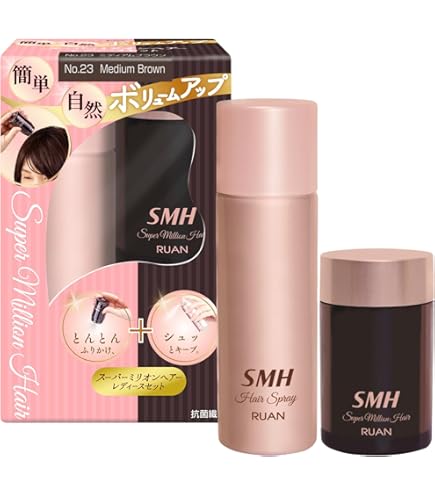 Amazon | スーパーミリオンヘアー レディースセット ブラック No.1