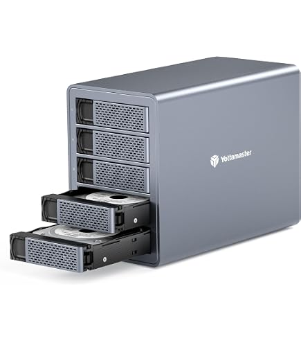 Amazon.co.jp: Yottamaster RAID対応 4ベイ HDDケース 3.5/2.5インチ