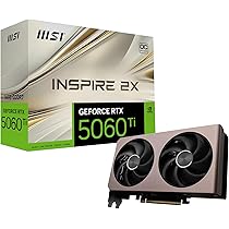 Amazon | MSI GeForce RTX 5060 Ti 16G INSPIRE 2X OC グラフィックス