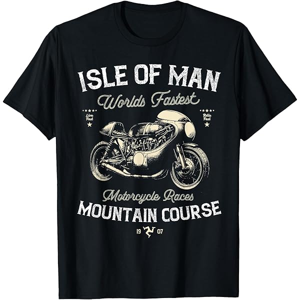Amazon | マン島マンクスTTレーシングヴィンテージバイカー