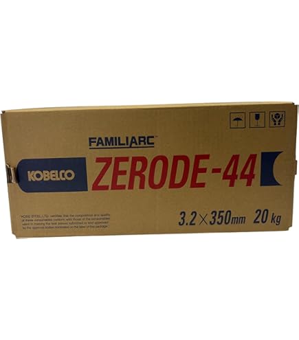 Amazon | 神戸製鋼 溶接棒 Z-44 4.0Φ 20kg (5kgX4箱） | 溶接棒・ろう材
