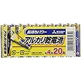 三菱電機 アルカリ乾電池 単4形 20本パック LR03N/20S