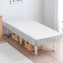 Amazon.co.jp: タンスのゲン 脚付きマットレス セミシングル 高