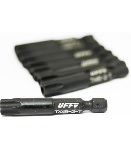 VEGA T45 TORX Sicherheits-Bits – 4 Stück, 1/4" Sechskantschaft Aus S2 Stahl | Professionelle Qualität