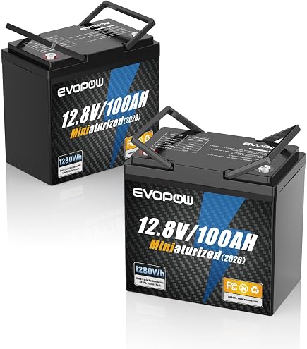 Amazon.co.jp: DATOUBOSS 12V 100Ah リン酸鉄リチウムイオンバッテリー