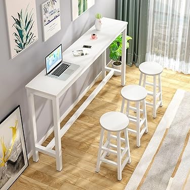 BARテーブルセット バーテーブル カウンターテーブル 3点セット ハイテーブル 幅93cm PU座