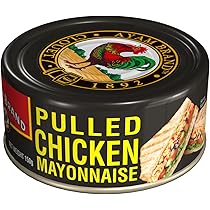 マヨネーズページ Amazon | AYAM(アヤム) プルドチキン マヨネーズ 150g (ハラル