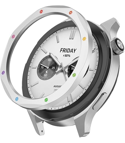 Amazon.co.jp: Lamshaw for Xiaomi Watch S4 / S3 ベゼルリング、強化 