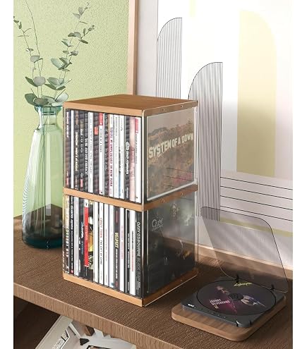 Amazon.co.jp: 大型CD DVD収納ケースには、1000枚のディスクを収納でき