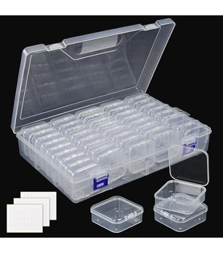 Amazon.co.jp: heizi プラスチックケース 40個セット 小物ケース 小物