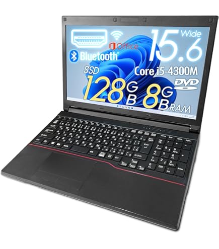 Amazon.co.jp: 【整備済み品】ノートPC Dynabookシリーズ/15.6型