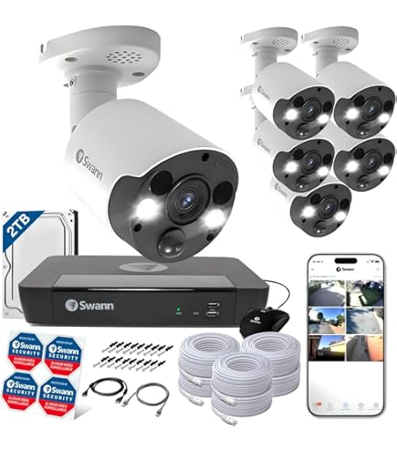 Amazon.co.jp: 【日本正規代理店】Swann セキュリティカメラ 4CH DVR