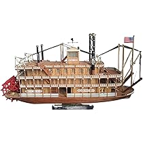 Amazon | Shi cheng USS ミシシッピ 1870 1:100 540mm 21