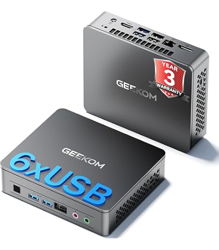 Amazon.co.jp: GEEKOM Air12 Lite Mini PC (3年保証) インテル第12世代