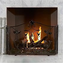 10％【希少】 ファイヤーガード アイアン ファイヤースクリーン ゲート 暖炉 10％【希少】 ファイヤーガード アイアン ファイヤースクリーン