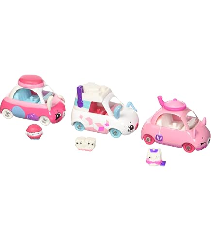 Shopkins Cutie Cars Ensemble de lavage de spa Splash 'N' Go