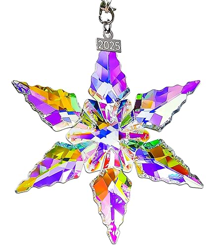 Amazon.co.jp: 2025年 クリスマスオーナメント クリスタル