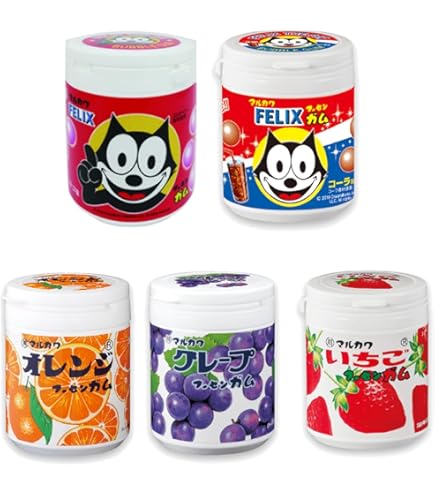 Amazon | ロッテ キシリトールガム ENJOY CUBEアソートボトル 114g×6個