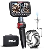 Amazon.co.jp: Ralcam 先端可動式ファイバースコープ 360°四方向回転
