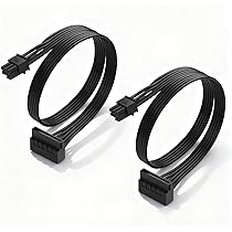 Amazon.co.jp: SinLoon 2本 ミニ6Pin-SATA電源ケーブル（Optiplex
