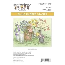 thumbnail image 2 of House Mouse Cling Rubber Stamp Paper Crafts Card Making 2 of 14