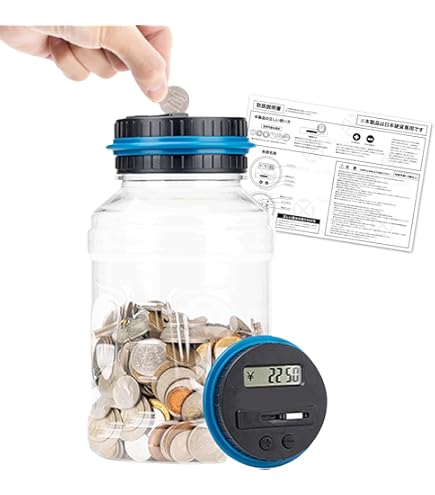Amazon.co.jp: 100万円 貯金箱 カウントバンク 鍵付 非売品 レア